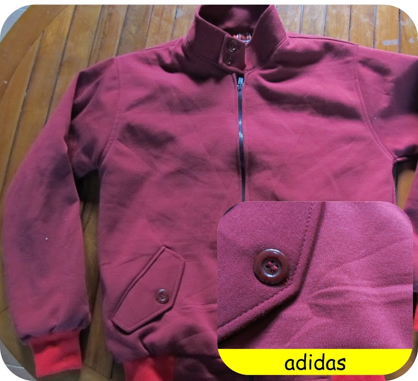 Contoh model jaket adidas 1